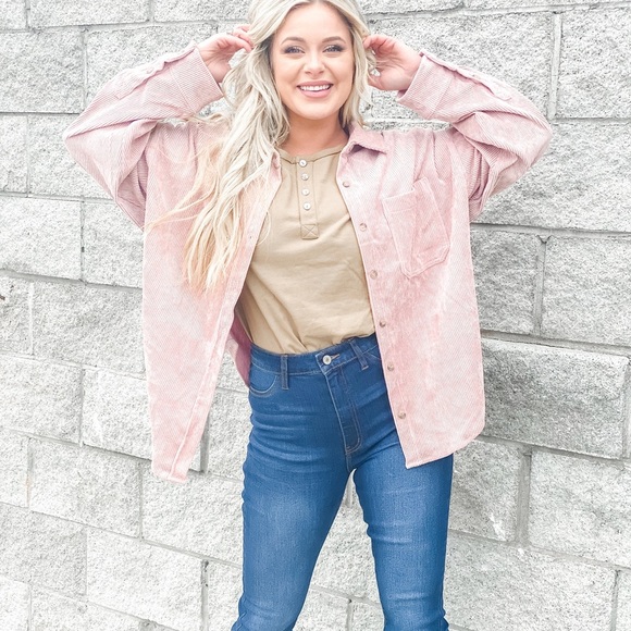 Boyfriend Shacket - Picture 3 of 5